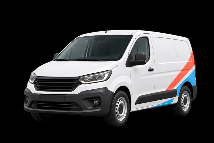 Small Van courier vehicle